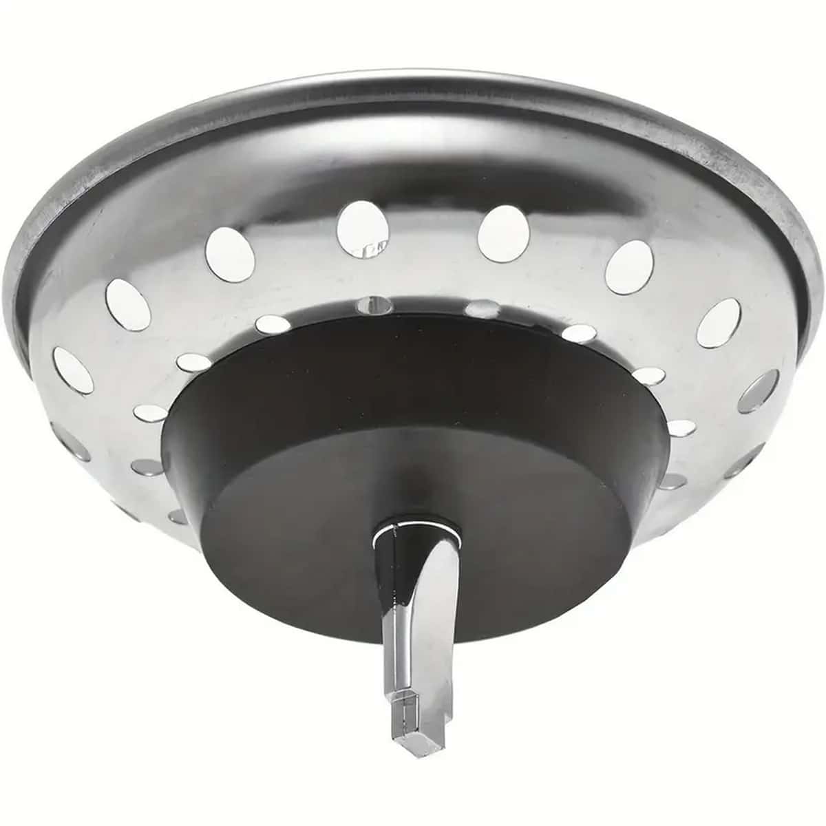 2/4 piezas Conjunto de colador y tapón para fregadero de cocina de acero inoxidable - Fácil de instalar, duradero y previene obstrucciones