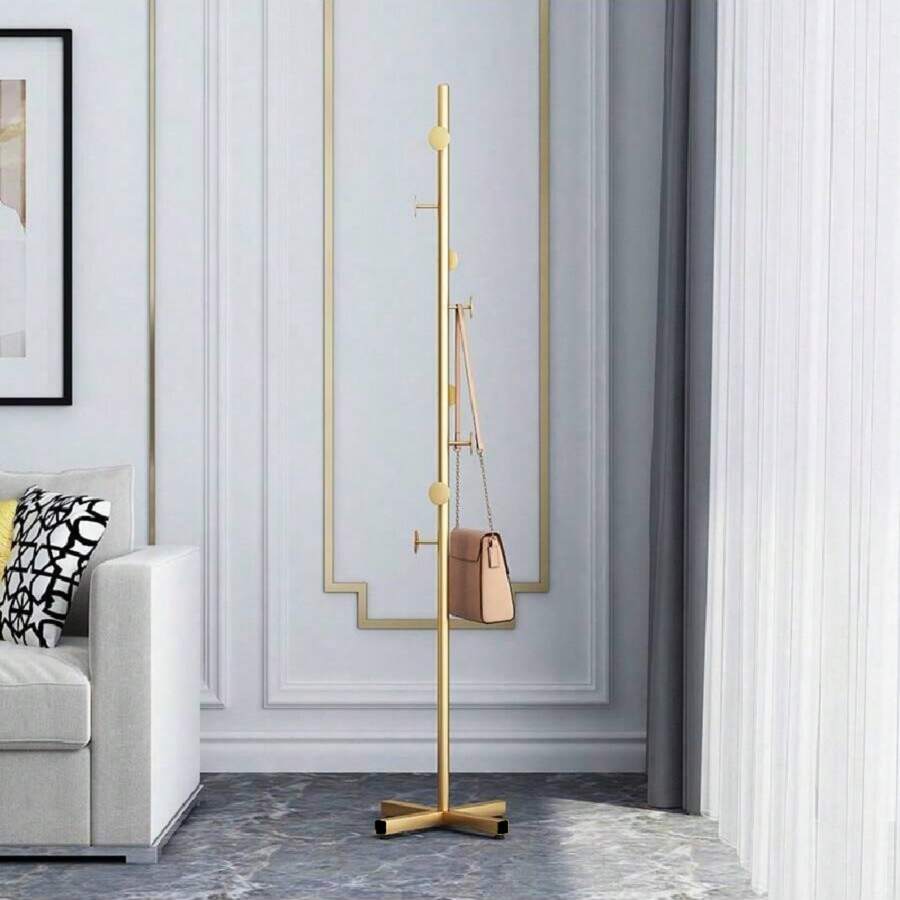 1 Stück tragbarer Kleiderständer mit Bodenständer in einzigartigem Design, für Schlafzimmer oder Zuhause Dekorationen, Herbstdekoration, Festivaldekor, Raumdekoration, Heimdekoration, Herbstdekoration, Schlafzimmerdekoration