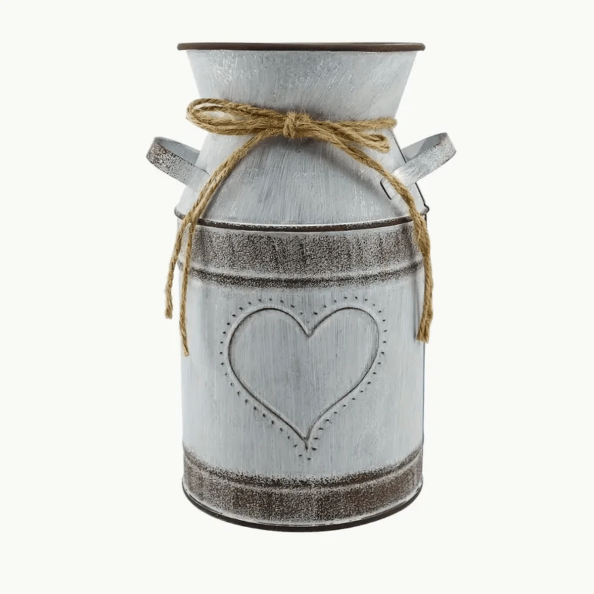 1pc Iron Home Decorative Craft Gift & Photo Prop & Vintage Distressed Iron Bucket Shaped Vase (Plants And Bouquets Not Included),Home Decor,Flower Vase,Centerpiece,Table Decor