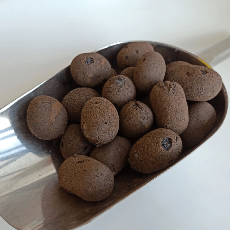 Bolsa de 500g de grandes pellets de cerámica, transpirables y absorbentes de agua, adecuados para alfarería y cocción de carbón, forro de superficie de jardín y jardinería en el hogar