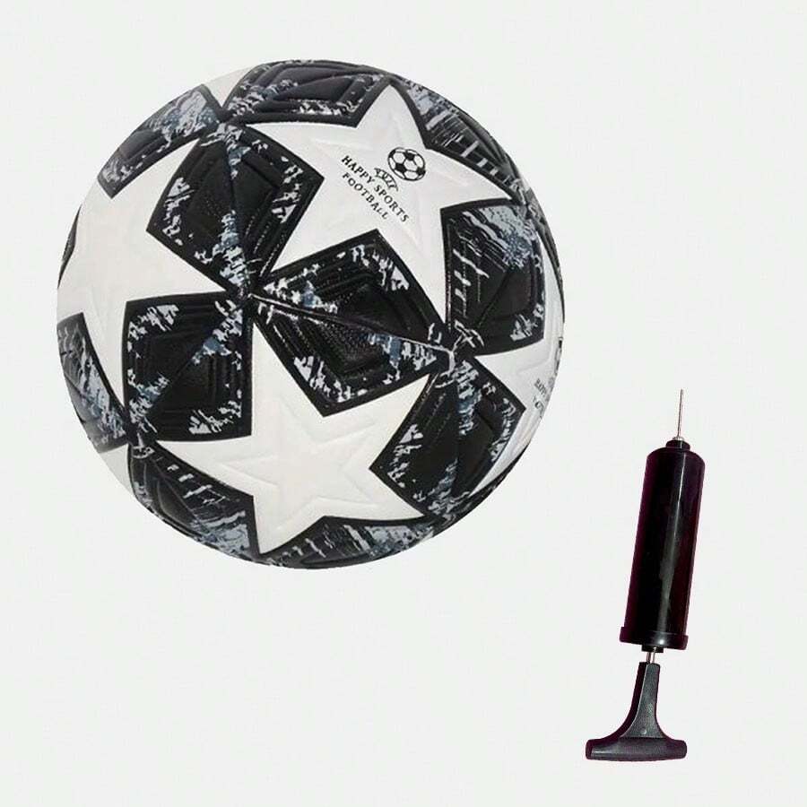 1 pieza Balón de fútbol de material PU resistente al desgaste y duradero de talla 5 para entrenamiento, competición y examen