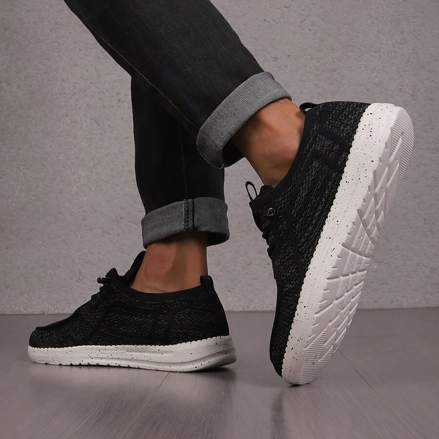 Men's Breathable Mesh Slip-On Sports Walking Shoes, Summer New Style, Lightweight And Odor-Resistant