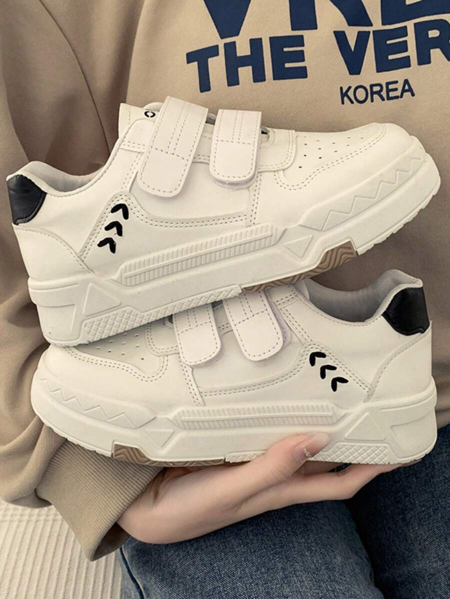 Pantofi de damă cu cârlig și buclă, 2025, pantofi plat pentru femei, sport casual, iarnă