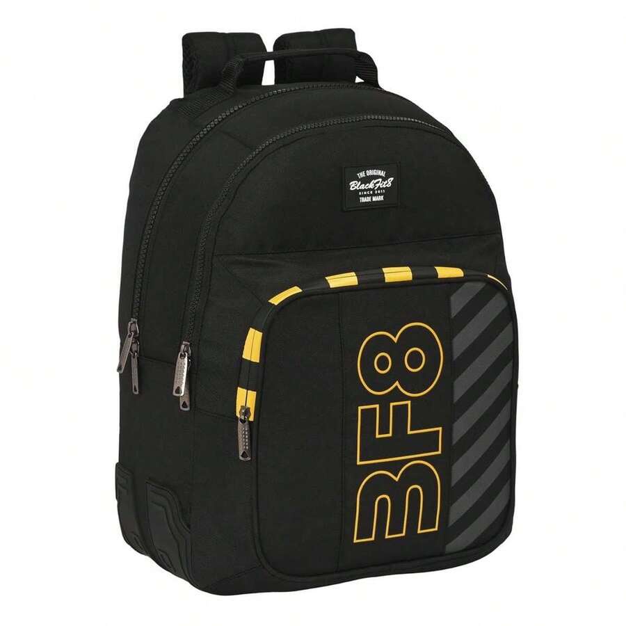 Safta Sac à dos Double Adapt.Trolley Recyclé Blackfit8 "Zone" 32X42X15Cm (Safta 642342773)