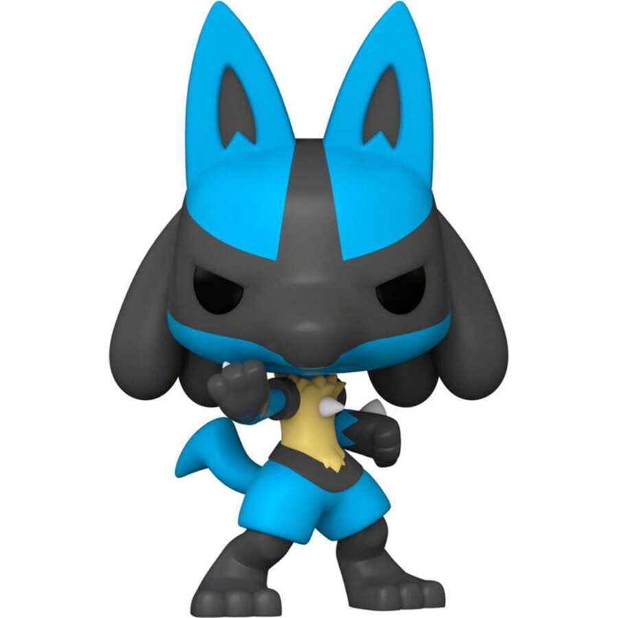 Funko | POKEMON LUCARIO POP FIGURE - Funko Pop da collezione in edizione limitata - Funko Pop Design dettagliato e realistico - Funko Pop Ideale come regalo - Funko Pop Grande varietà di personaggi