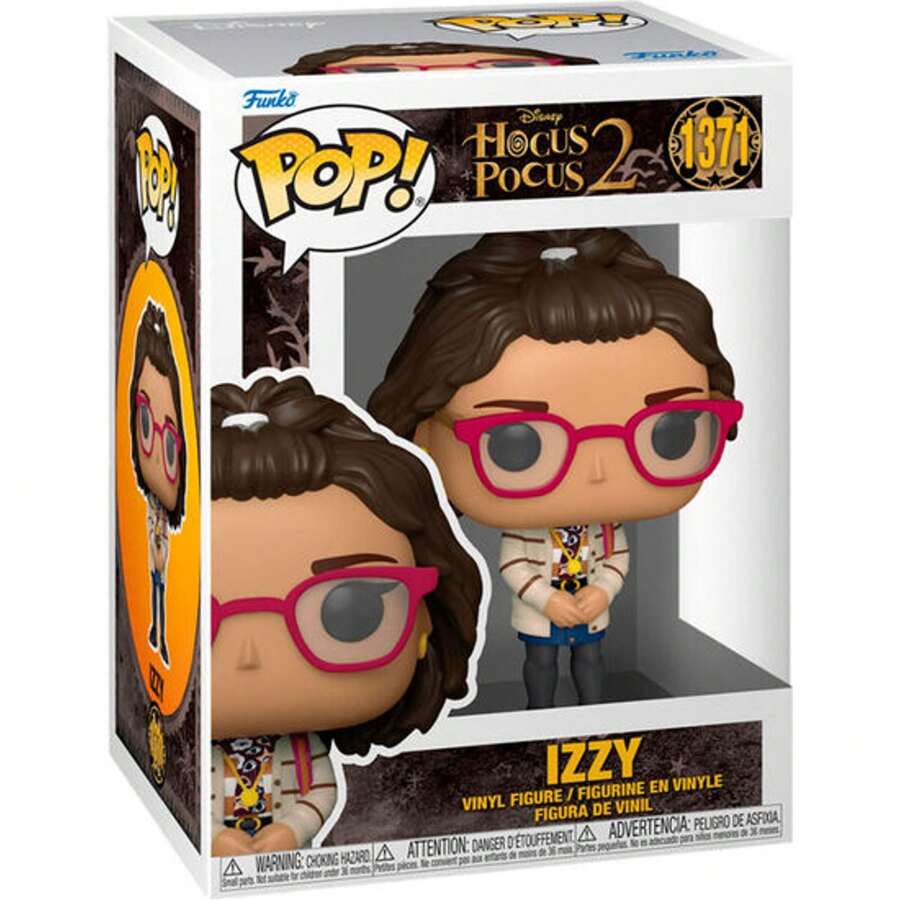 Funko | DISNEY HOCUS POCUS 2 IZZY POP FIGURE - Edycja limitowana Kolekcjonerska Funko Pop - Funko Pop Szczegółowy i realistyczny projekt - Funko Pop Idealny na prezent - Funko Pop Duża różnorodność postaci