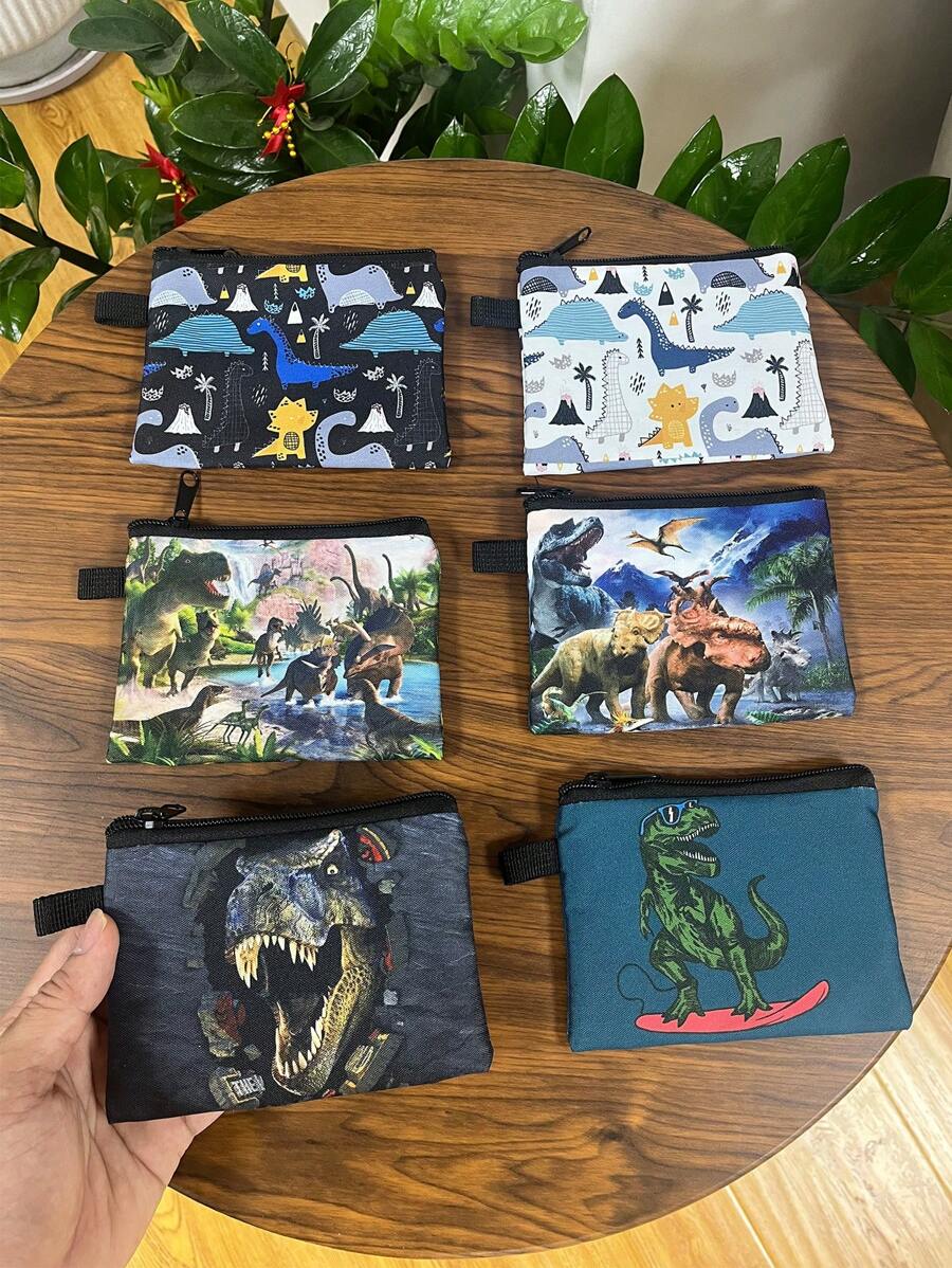 Monedero portamonedas de 1 pieza, Pequeño bolso organizador de lona con cremallera para niños, adolescentes, niños y niñas