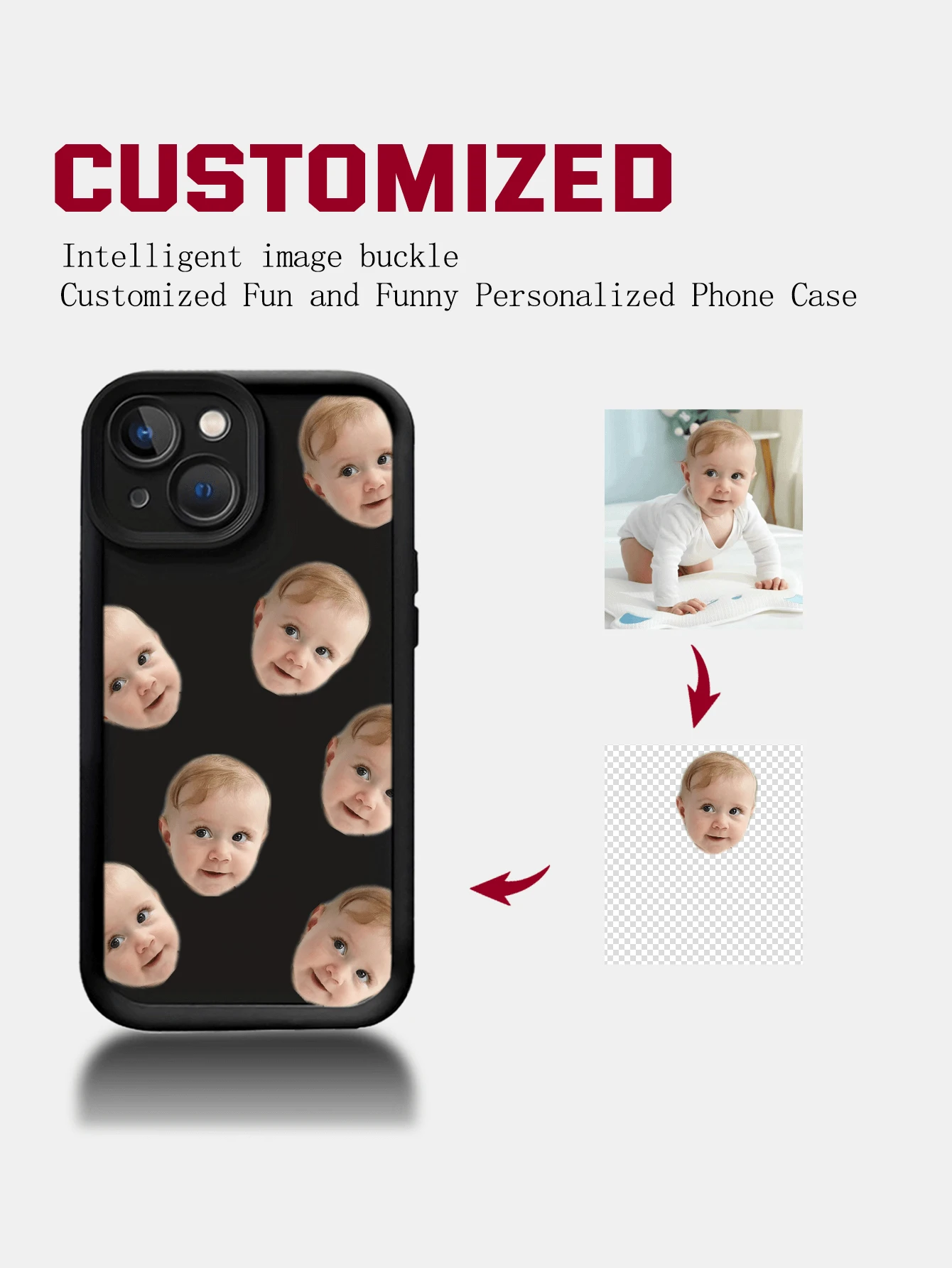 1 pieza Funda de teléfono de silicona suave con patrón personalizado y protección de lente de pantalla completa, compatible con Apple iPhone 16, 15, 14, 13, 12, 11 Pro Max
