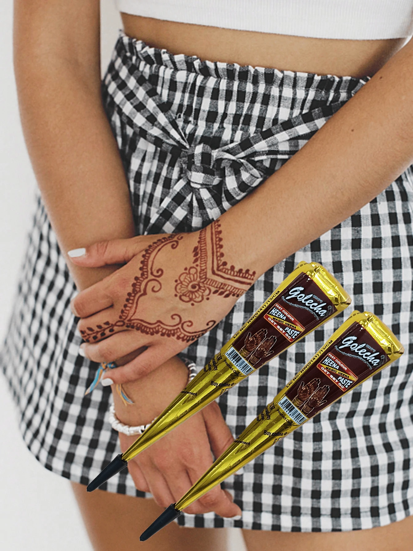 2pcs Dark Red Henna Tattoo Paste, HanNa Hand-Drawn Temporary Fruit Juice Paint, Body Color Tattoo Ink, Long-Lasting Plant-Based Tattoo Dye, Suitable For Party Decoration, Stage Decoration, Festival Performance, Festival Gifts, Birthday Gifts - Perfect Gift For Lovers And Friends