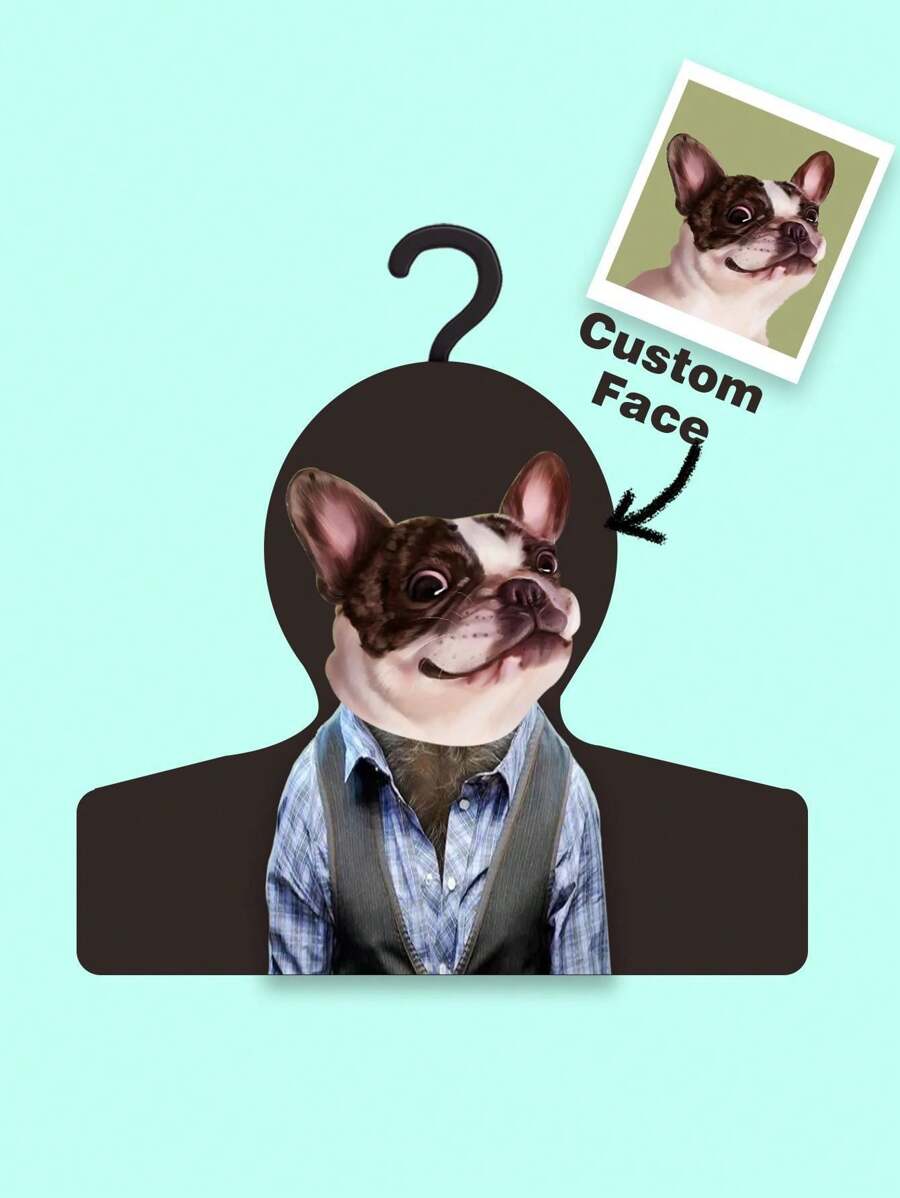 1 pieza Percha personalizada con foto facial, Percha con foto facial personalizada, Percha personalizada, Percha facial personalizada, Percha personalizada con foto facial, Regalo divertido y accesorios para el hogar, Ideal para el Día de San Valentín, el Día de la Madre, el Día del Padre, cumpleaños, graduación o aniversarios, regalo de bodas, el mejor regalo para mamá, papá, esposa, esposo, novia, novio, amigos, compañeros, colegas, Regalo para él o ella