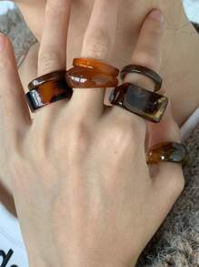 7-piece Vintage Ring Set