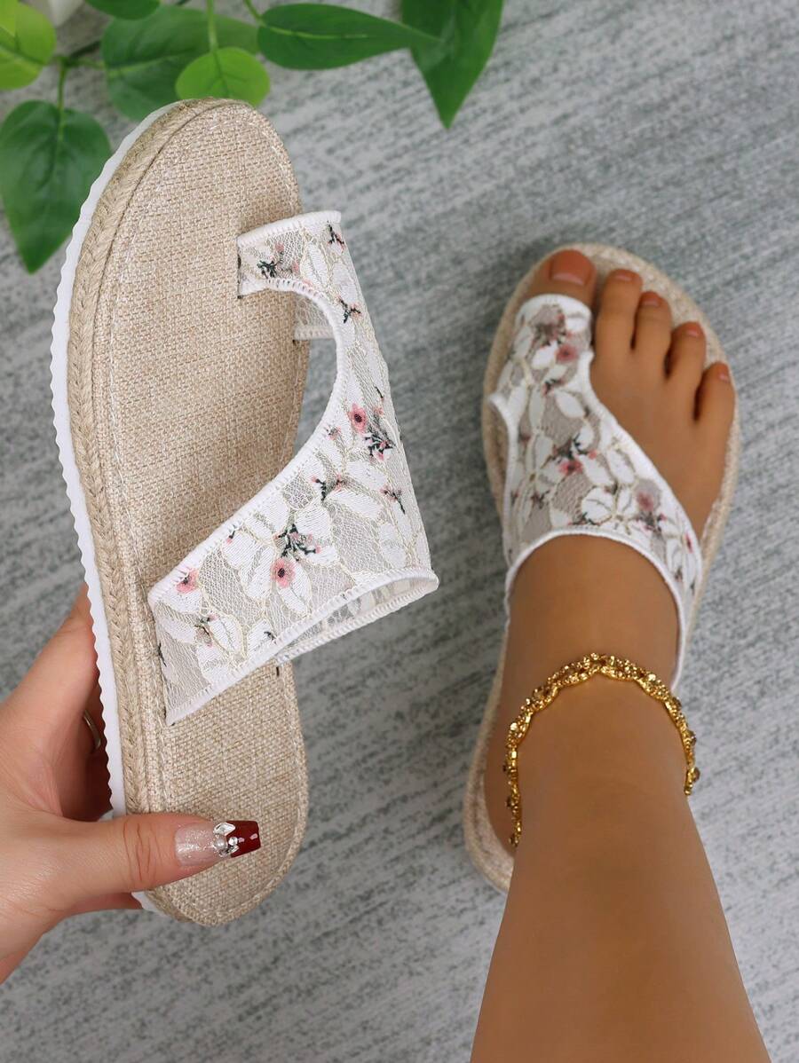 Sandalias planas de color verde del ejército talla grande para mujer, sandalias casuales de punta abierta, ligeras, tipo chanclas de playa de color camuflaje, suelas blandas, calzado para madres para exteriores