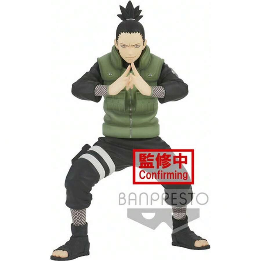 Naruto | SHIKAMARU VIBRATION STARS NARA NARUTO SHIPPUDEN FIGURE 17CM - Figura da collezione di alta qualità e dettagli precisi - Figura da collezione ideale per fan e collezionisti - Figura da collezione resistente e durevole - Figura da collezione in edizione limitata