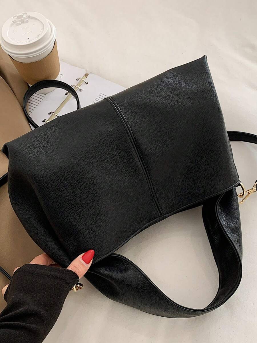 Bolso plegado de moda, bolso de hombro estilo occidental, bolso cruzado
