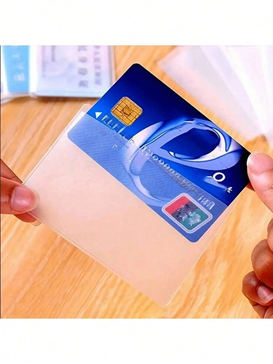 2pcs Matte We And Narrow Mouth Anti-Degaussing Bank Card Sleeve Transit Card Meal Card Protective Cover Membership Card Organizer Outer Sleeve IC Card Sleeve Matte Transparent Passport Holder With Minimalist Plastic Open Card Sticker Card Sleeve Card Sleeve Bank Card Sleeve Small Change Card Sleeve Meal Card Protective Cover Creative Coin Purse Card Holder Wallet Business Card Holder Credit Card Holder Id Card Holder Women For Women For Men Card Wallet