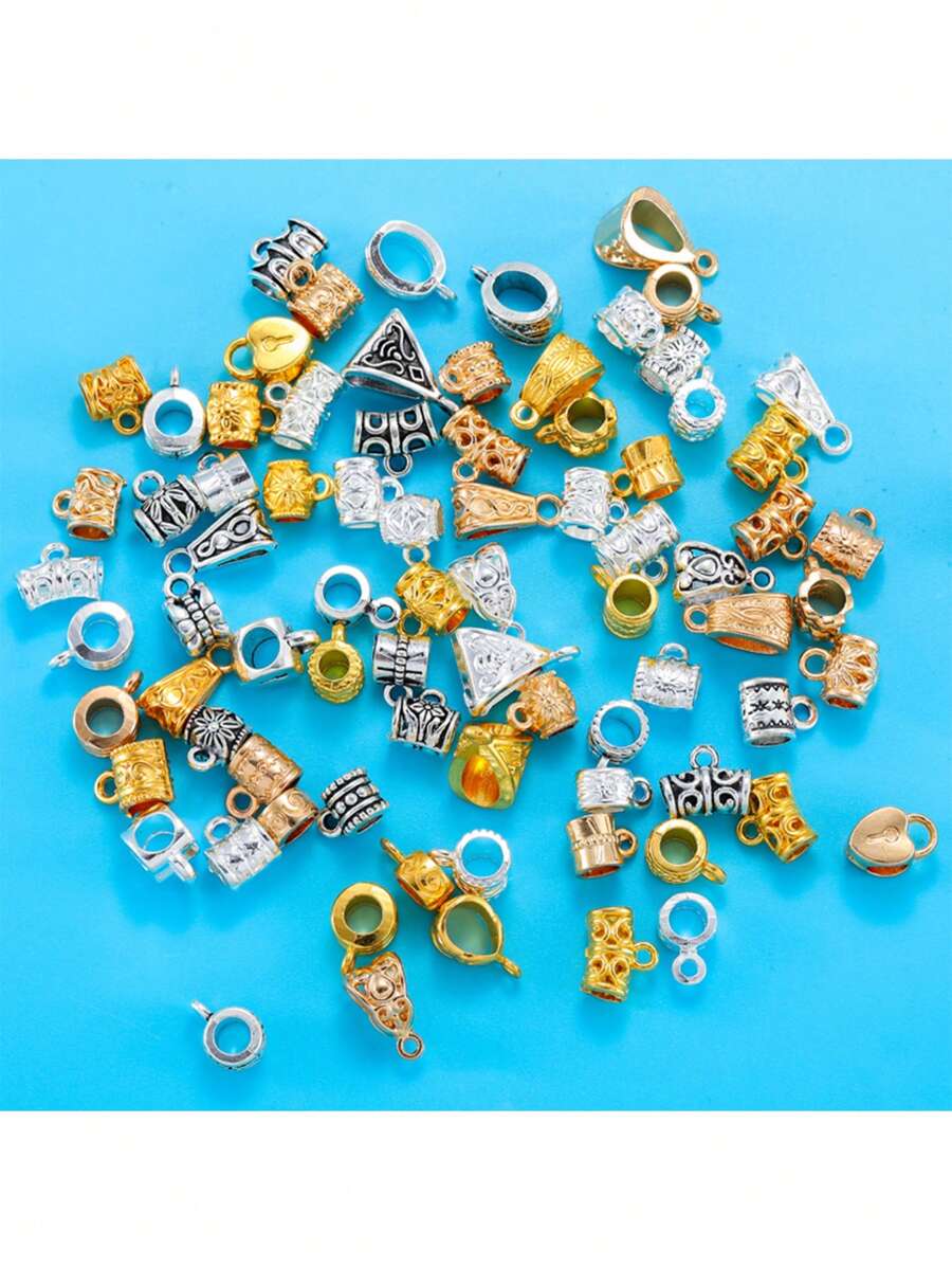 4Color 20 Types Of Three-Way Connecting Beads Alloy For Bracelet Necklace Pendant DIY Handmade Jewelry Accessories Making R224