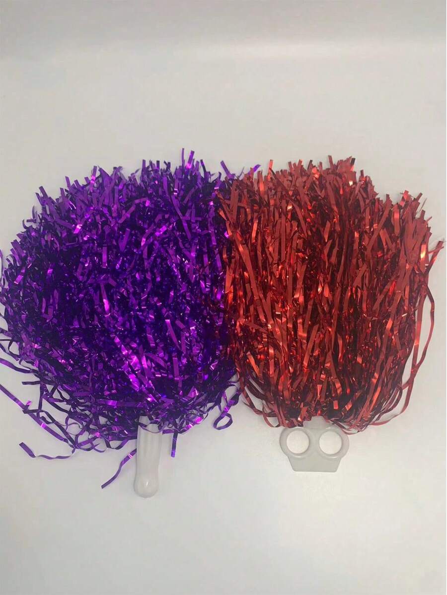 2 pezzi Pompoms, accessori per il tifo, articoli per danza, forniture per performance sportive e celebrazioni