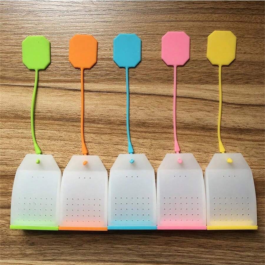 1pc Easy-To-Use Silicone Tea Infuser - Versatile, Enhances Flavor, Fun Colors, Dishwasher Safe, Back To School