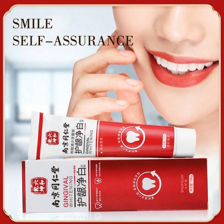 160g Whitening & Gum Care Mint Flavor Toothpaste, Removes Stains, Baking Soda Formula, Wholesale From Factory