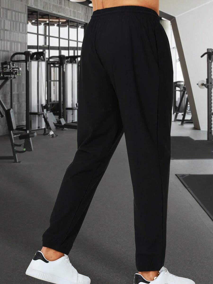 SHANYING Freund-Stil Herren sportliche, leichte, atmungsaktive und schnelltrocknende 3/4 Hose mit verstellbarem Zugband-Bund, perfekt für Laufen, Fitness, Training, Outdoor Wandern & Radfahren