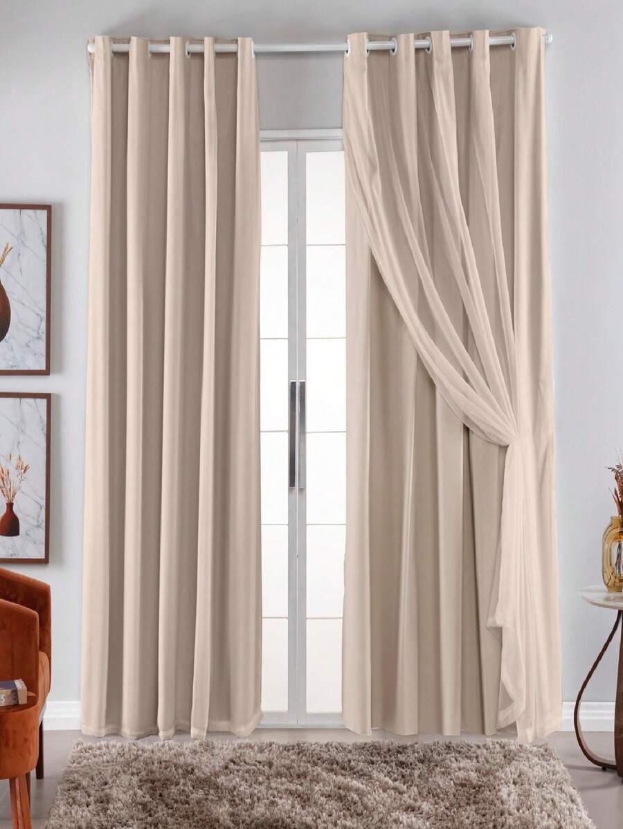 CORTINA BLACKOUT PVC COM VOIL DIVERSOS TAMANHOS E CORES ENVIO IMEDIATO