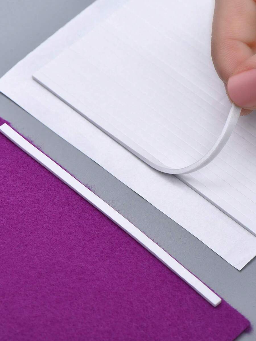 Double-Sided Foam Tape Strips, Kids Craft Foam Adhesive Tape For Card Making