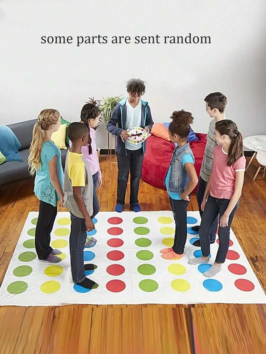 1pc Double Battle Toy Board Game Floor Team Building Twist Game Mat Adult Interactive Indoor Game Props (Random Delivery)