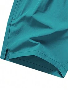 Ladies Casual Solid Color Ultra-Thin Breathable Fashion Sports Outdoor Running Exercise Coat Shorts 1-Piece Set Women Boxer Shorts