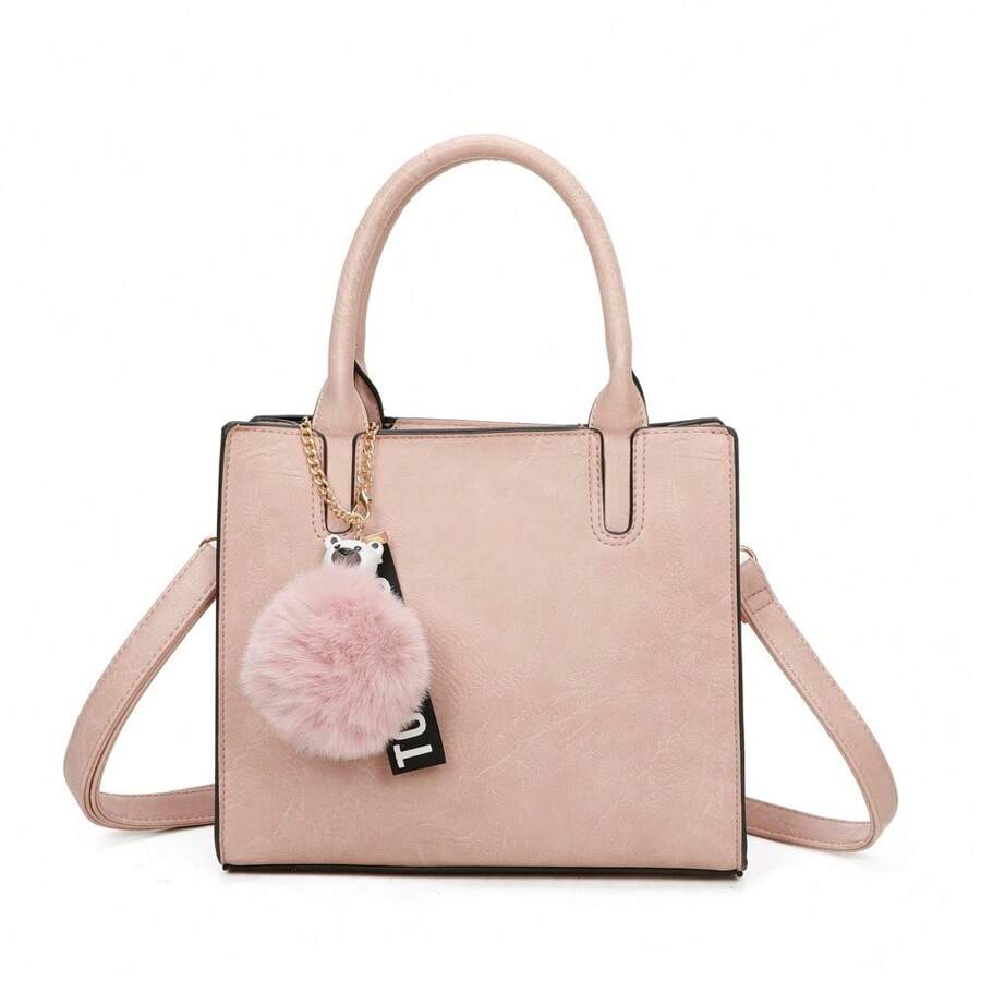 Giovanna Milano Bolsa conversível em bolsa de ombro ajustável para mulher com vários bolsos internos e inclui bolsa externa | Vermelho/Azul/Branco/Prata/Cáqui/Ouro/Bege/Rosa/Amarelo/Preto/Marrom/Fúcsia