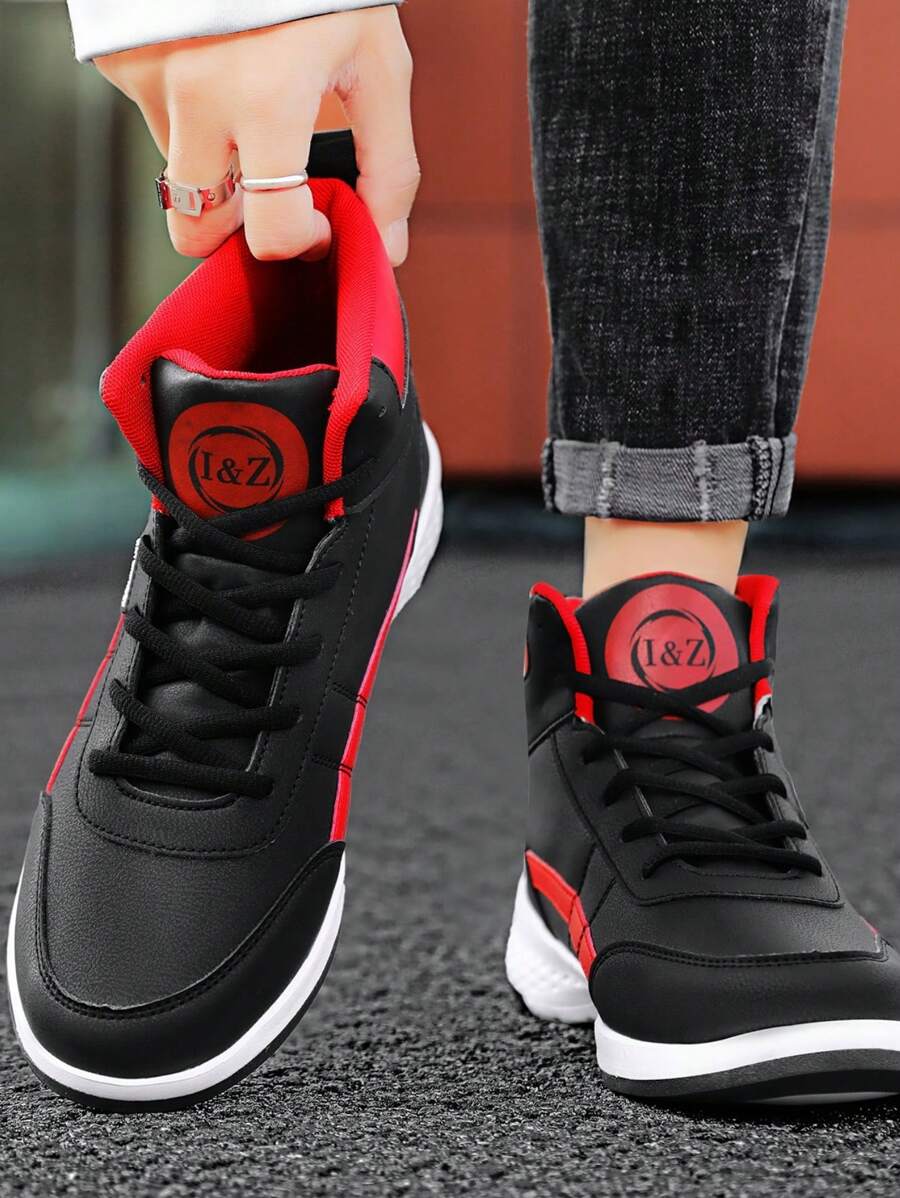 Zapatillas deportivas informales de corte alto para hombre, zapatos deportivos blancos nuevos de verano 2024, talla grande para hombre: 46/47/48