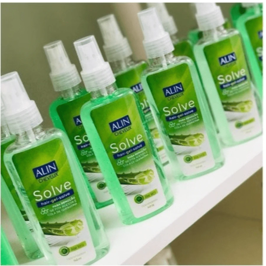 Removedor De Mega Hair Alin Gel Solve 140ml