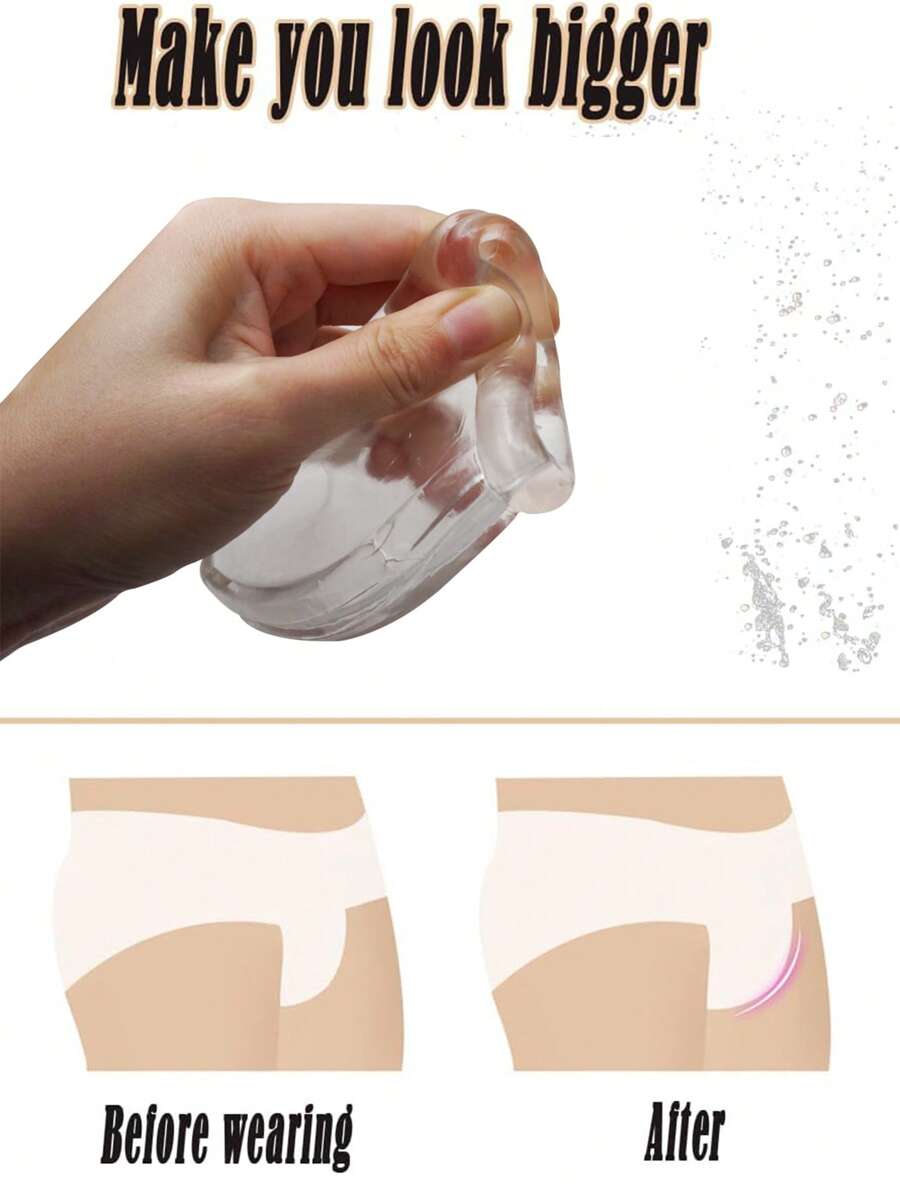 Sexy Cock Cage Penis Sleeve Male Prevent Erection Chastity Device Scrotum Binding Penis Ring Sex Toys For Adult Men Transparent Scrotum Bind Safer Sex Scrotum Ring Scrotum Stretcher Male Chastity Erotic Accessories Chastity Devices Chastity Lock Men Sex
