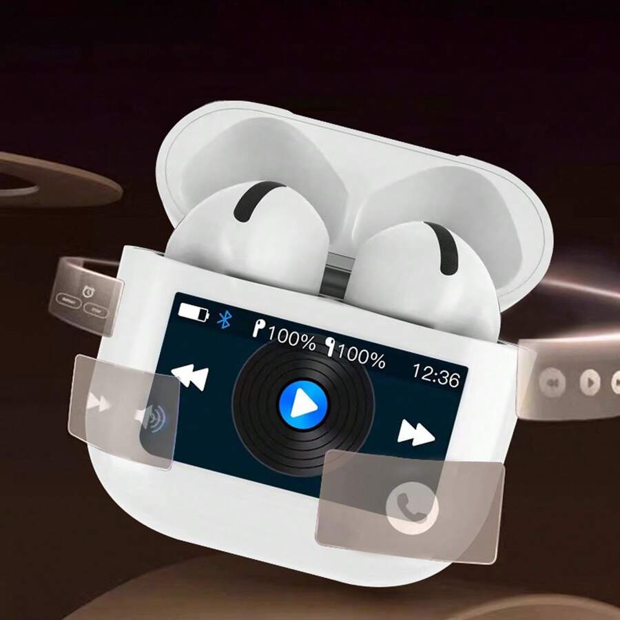 1 Stück kabellose Bluetooth-Ohrhörer, Stereo-Umgebungsklang, hochwertig, Bluetooth In-Ear-Kopfhörr kompatibel mit iPhone//