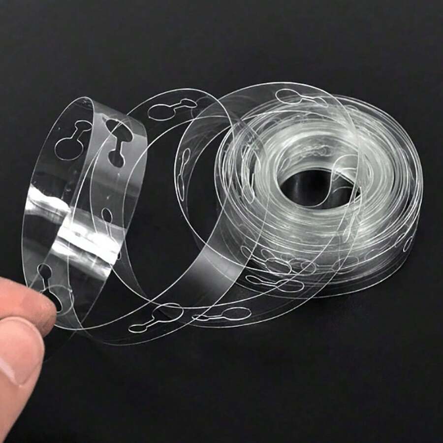 1 Roll, 5m/196.85inch Balloon Arch Tape, Sturdier Balloon Garland Tape, For Balloon Tying, Balloon Arch, Balloon Garland Decor, Suitable For Easter, Birthday, Wedding, Christening, Graduation, Halloween, New Year, Mother's Day,