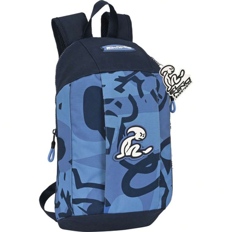 El niño | MINI MOCHILA COM ZÍPER VERTICAL EL NIÑO "BAHIA" - Mochila com amplo espaço de armazenamento - Design ergonômico e confortável - Bolsos multifuncionais - Ideal para viagens e escola