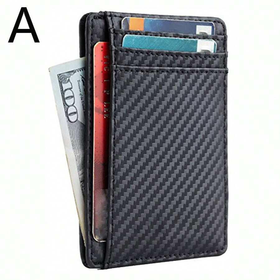 Ultra-Thin And Compact Bank Document Card Sleeve, Driver's License Small Wallet, Simple And Thin Women And Men's Cardholder, Large Capacity Suitable For Teen Summer Casual Outdoor Athletic Or Vacation Travel Or Graduation Gifts Or Birthday Dress Accessories