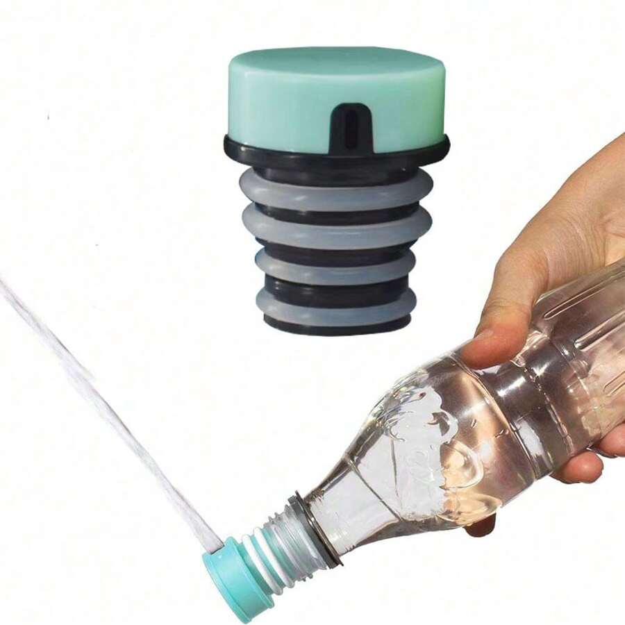 Przenośny bidet do toalety, podróży lub biwakowania. Kompatybilny z dowolną plastikową butelką. Dyskretny prysznic sanitarny lub podróżny, dołączany korek, dysza bidetowa Backcountry