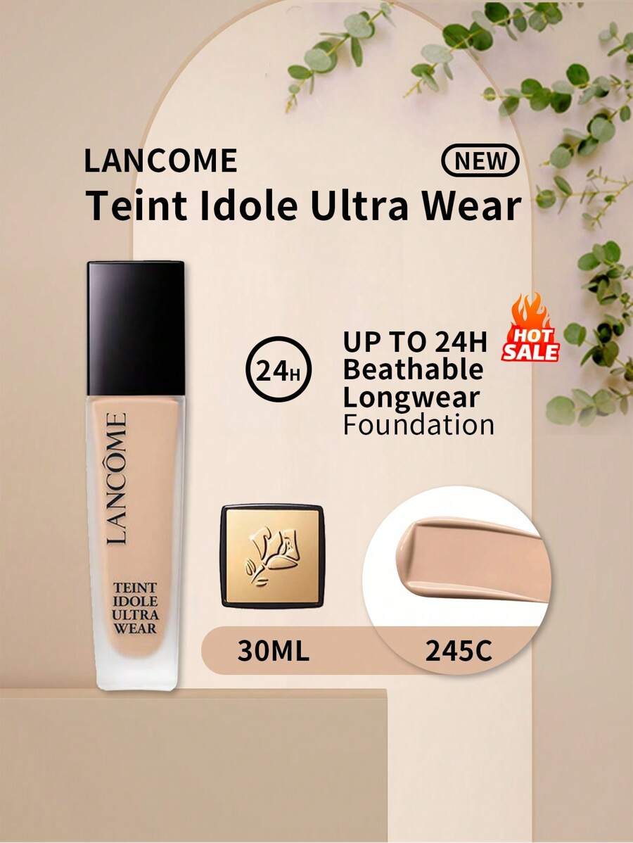 Lancôme Nou fond de ten pentru machiaj de lungă durată, 30 ml 245C