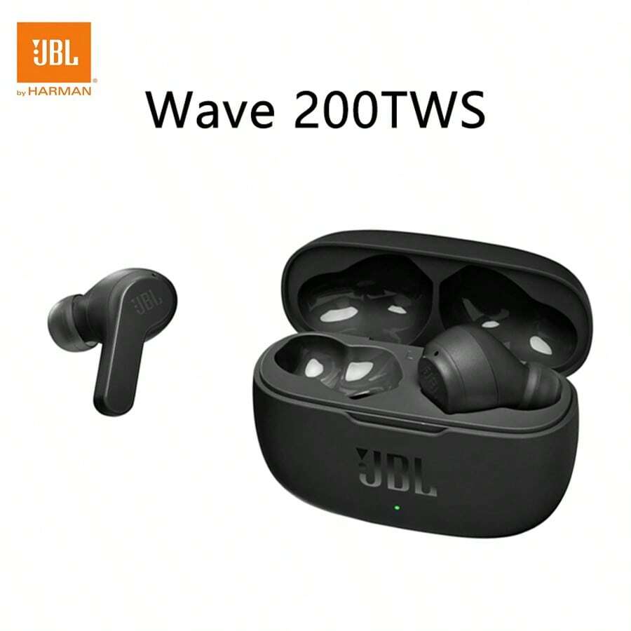 JBL Original JBL Wave 200TWS Kabellose In-Ear-Kopfhörer JBL Tiefbass-Sound Bluetooth 5.0 W200TWS True Wireless TWS Sport JBL Kopfhörer