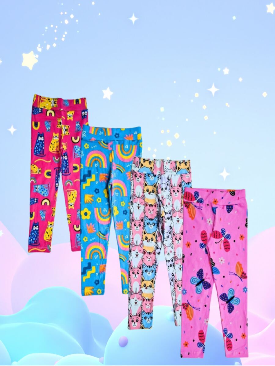 Legging Infantil e Juvenil para Menina 1 ao 14 - Leg Feminina