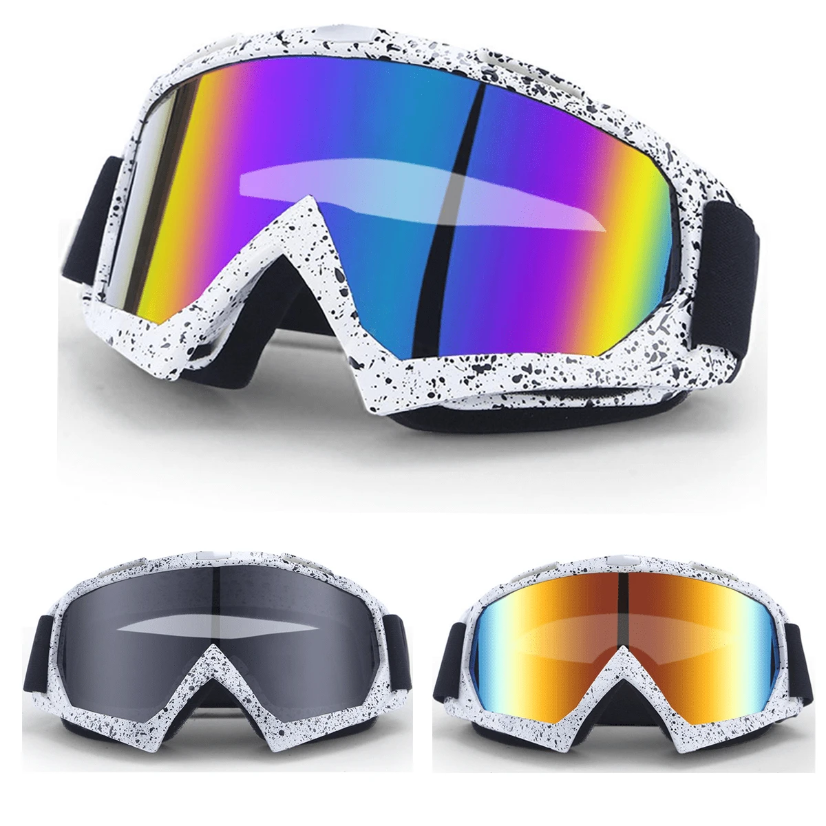CHCYCLE ATV Goggles Motocross Goggles Motorcycle Goggles MX Off Road Goggles For Men Women Adult Youth Riding Racing