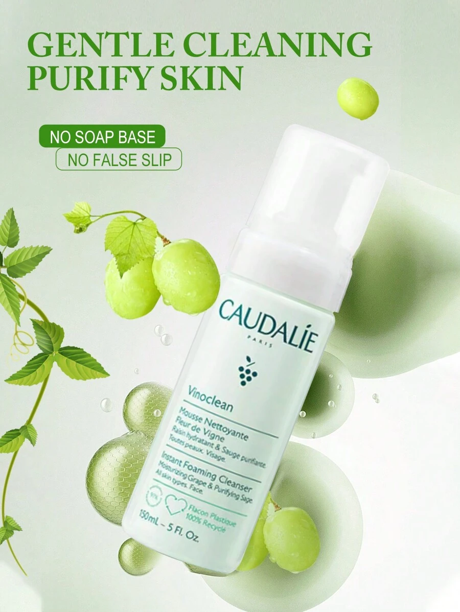 Caudalie Cremă de curățare cu apă de struguri 150 ml