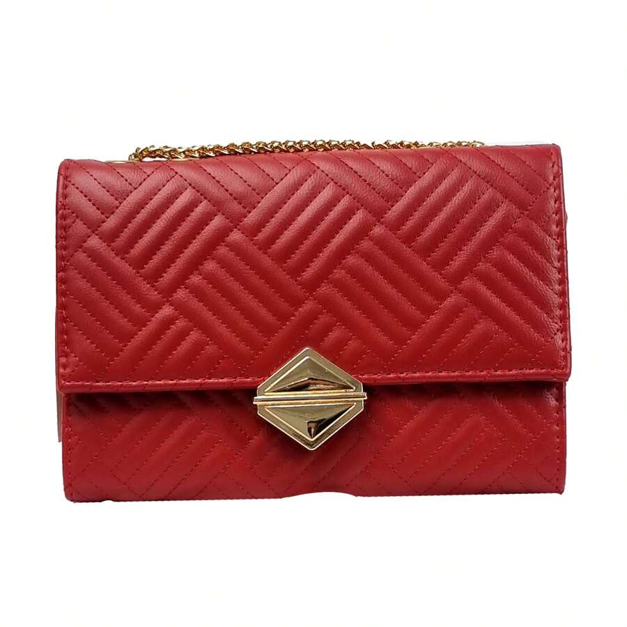 Bolsa Sys Feminina Pequena Alça Corrente Mod.F22-703#