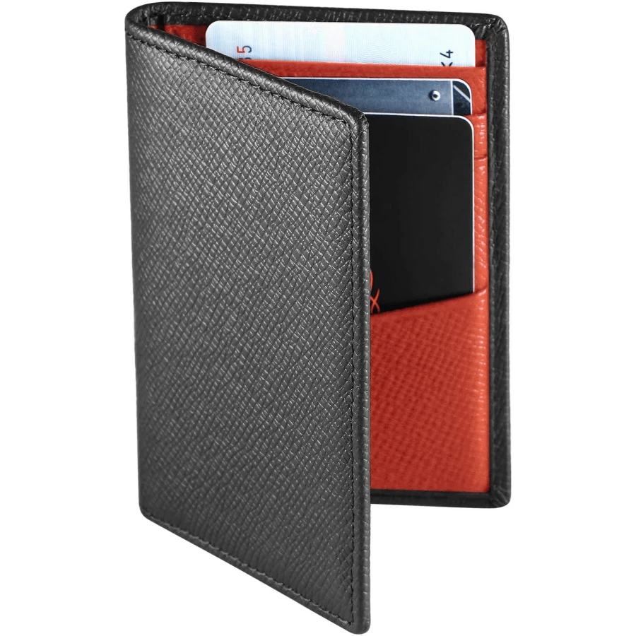 Wevalley WeValley Porte Cartes de Crédit, RFID Blocage, Bifold Portefeuille Homme Cuir Véritable, Rangement Carte de Crédit et Billets