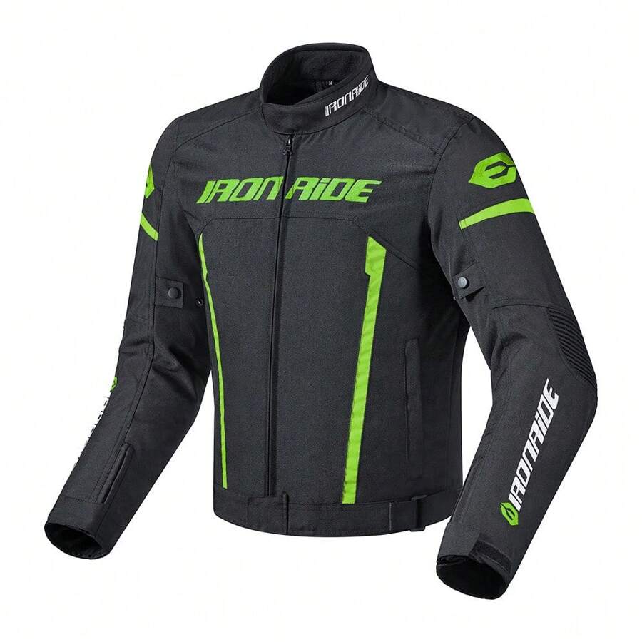 Motorcycle cycling jacket, comfortable and warm cycling jacket, men's all-season motorcycle jacket, autumn and winter breathable and rainproof motorcycle cycling jacket fabric: polyester, splash resistant coating lining: features: warmth, wind resistance, cold resistance, breathability, built-in protective device, detachable internal protective device. Simple and atmospheric, suitable for cycling, keeping you comfortable during exercise