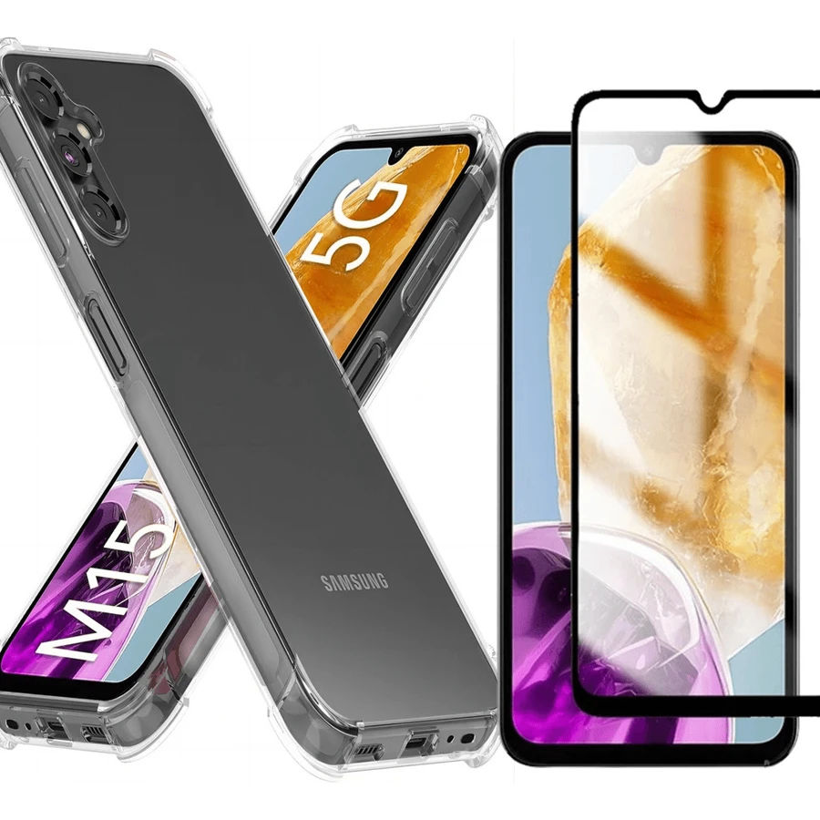 Capa Case Anti Queda Para Samsung Galaxy M15 6.5 + Pelic 3d