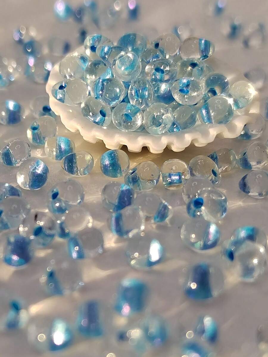 200/1000pcs 20 Colors Glass Seed Beads, Water Drop Shape, Jewelry Making Accessories For Bracelets Necklaces Rings, For French Embroidery