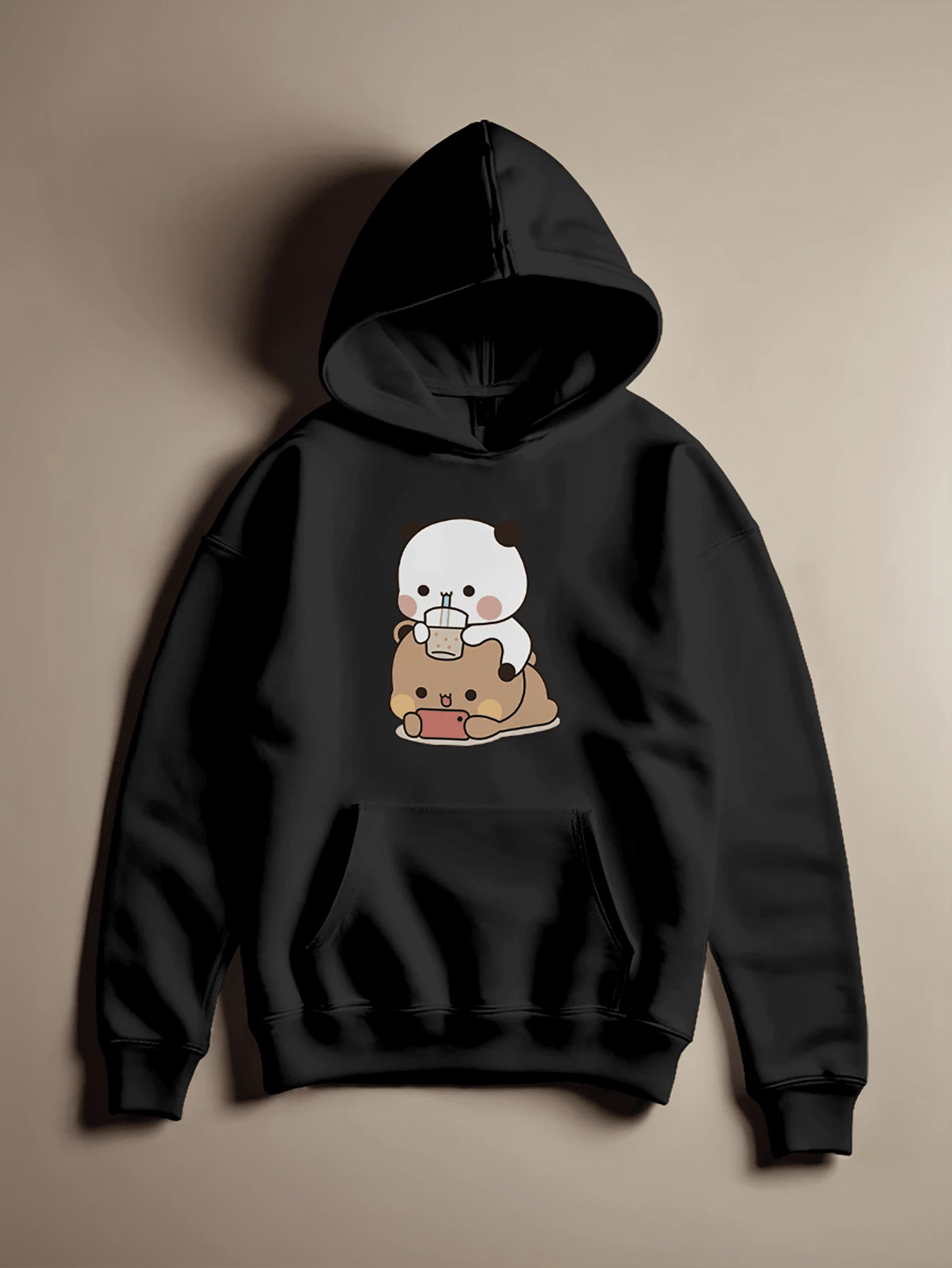 Blusa Moletom Ursinho Casal Panda Urso fofo 0145