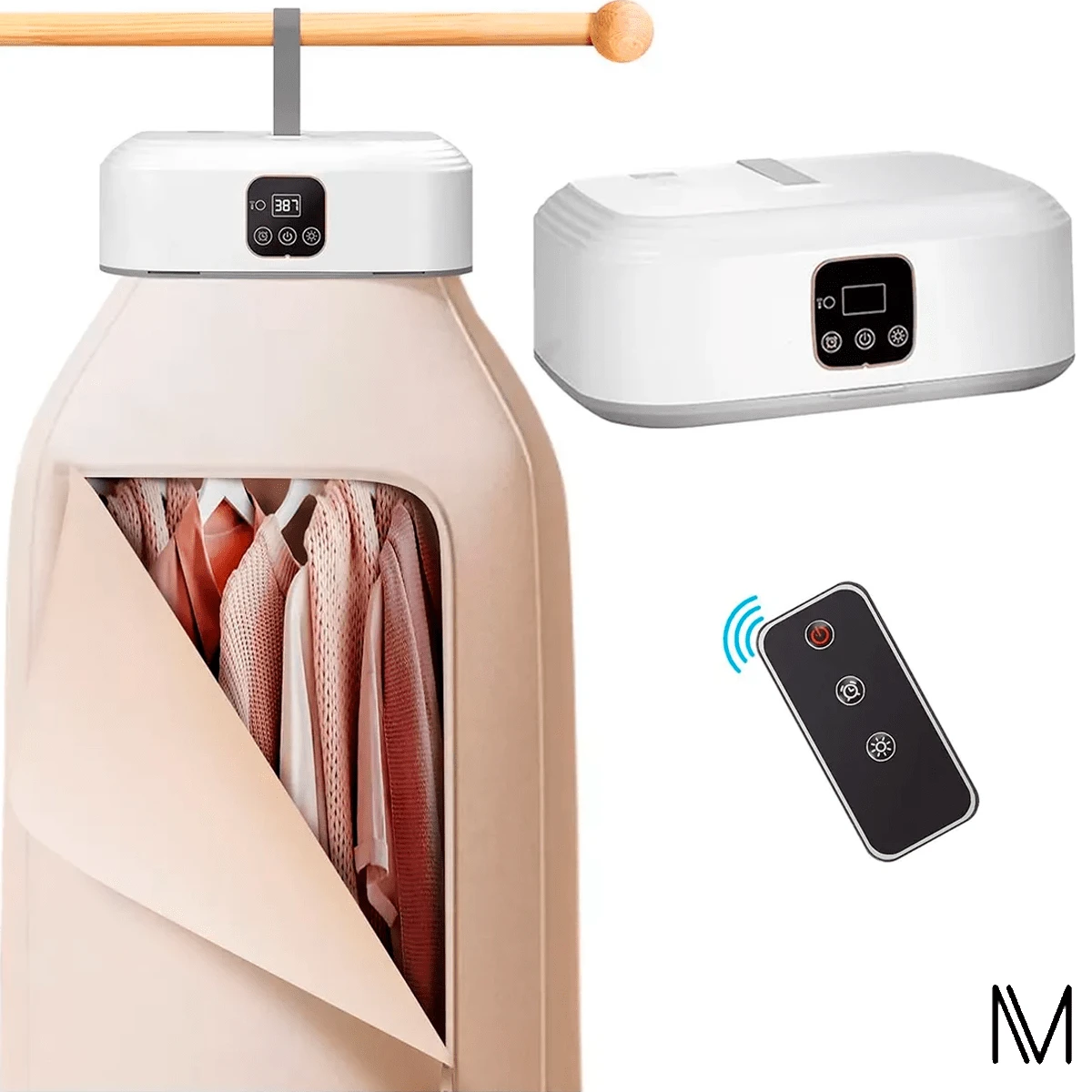 Secadora De Zapatos Eléctrico Secador Ropa Con Control remoto