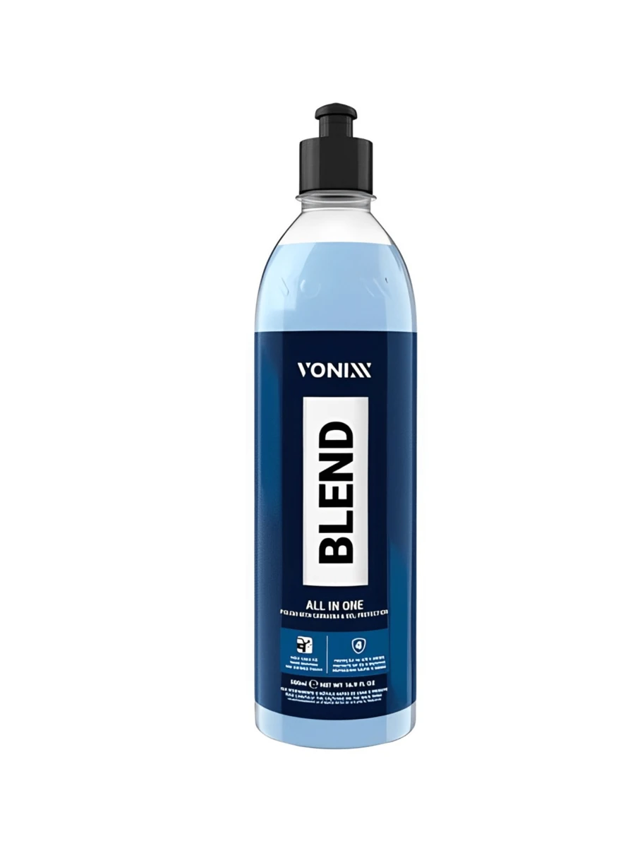 Cera Automotiva De Carnaúba Blend Cleaner Wax 3em1 Vonixx